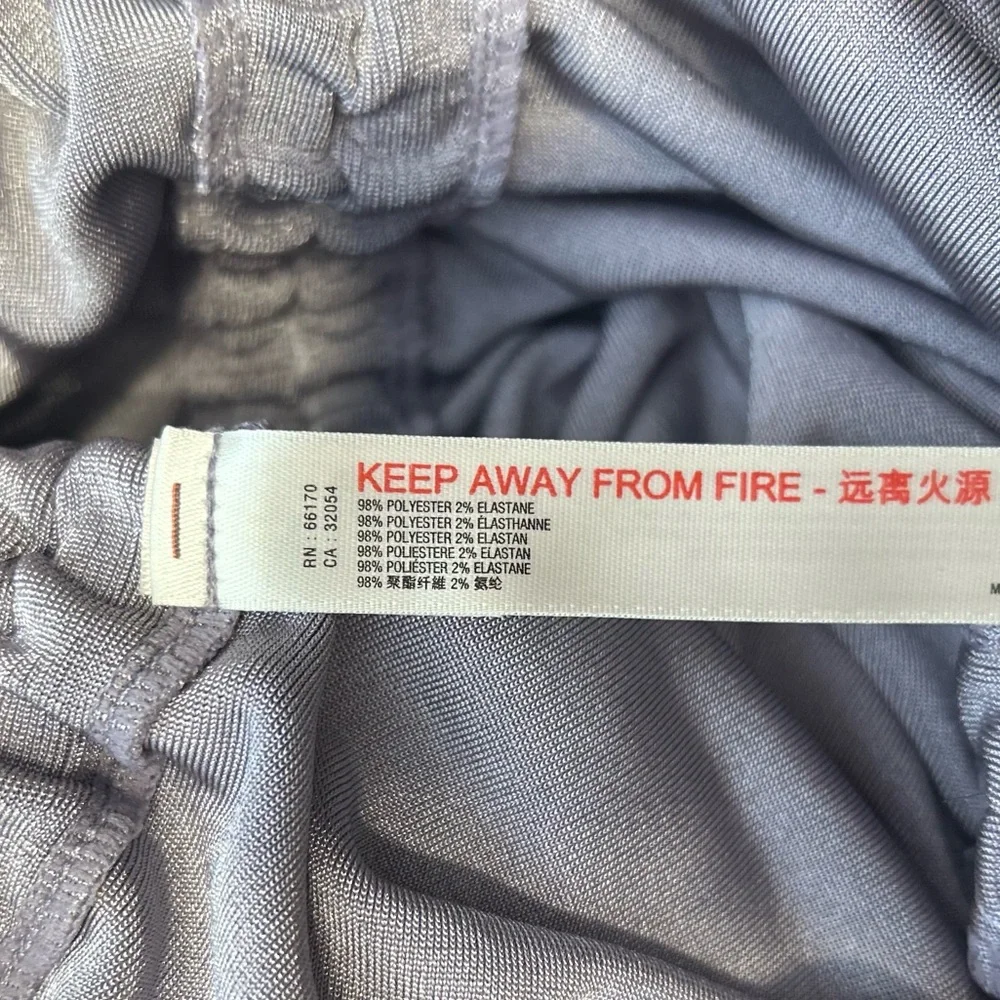FREE PEOPLE Meant To Be Bodysuit in‎ Silver Mauve Size Small